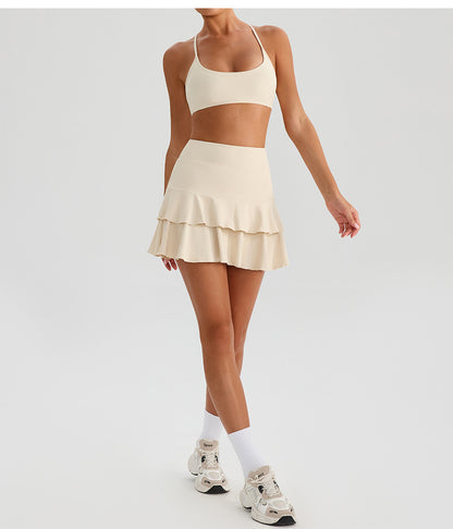 SOLBANA Court Club Ruffle Tennis Skirt alternate view
