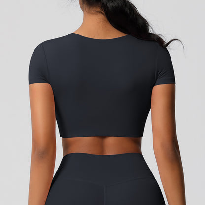 SOLBANA Studio Padded Crop Tee - alternate product view
