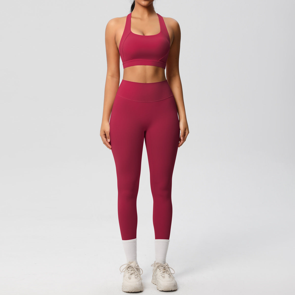 SOLBANA Studio Tie-Back 2-Piece Legging Set - alternate product view