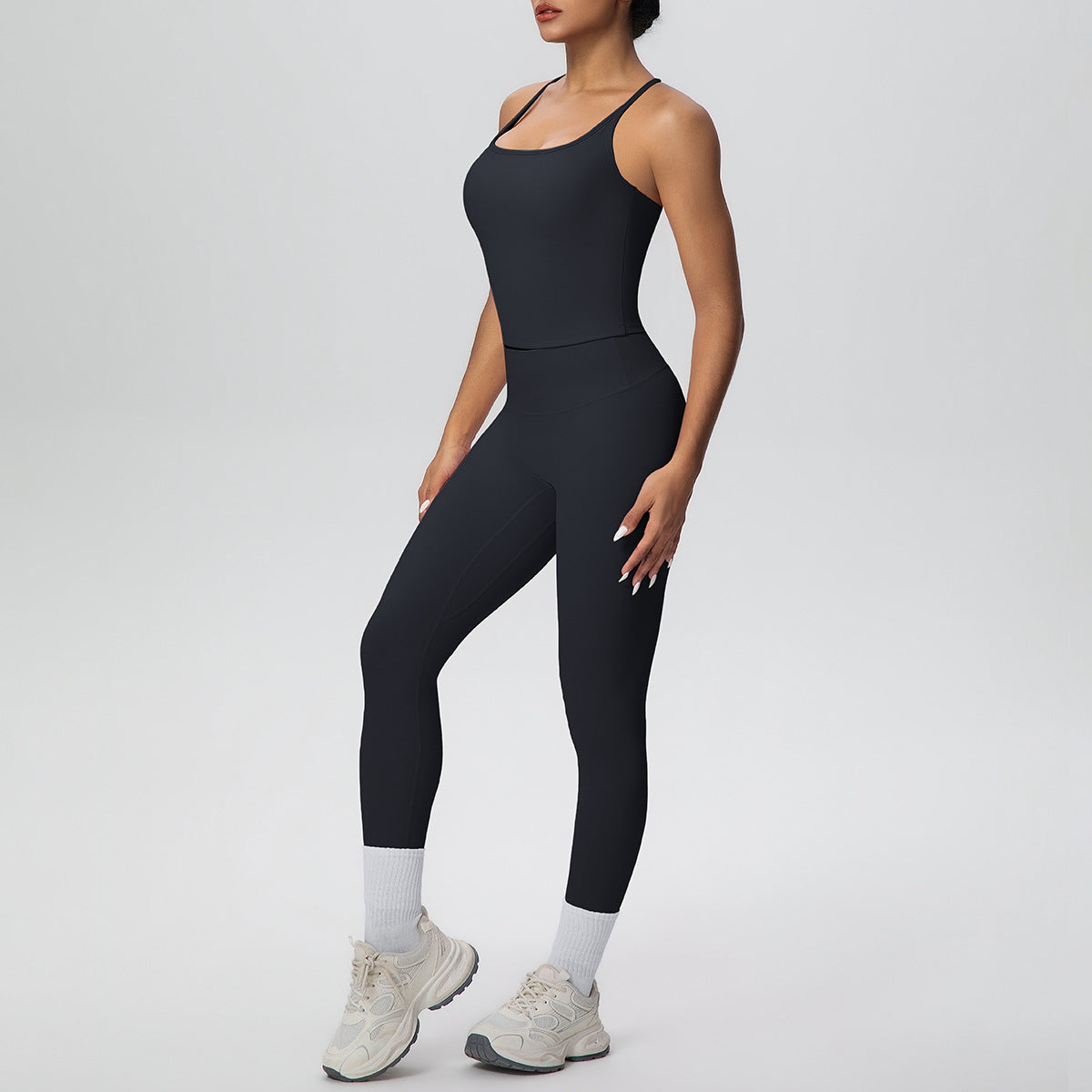 SOLBANA Form H-Back 2-Piece Legging Set - alternate product view