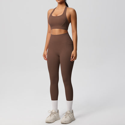 SOLBANA Studio Cutout 2-Piece Legging Set - alternate product view