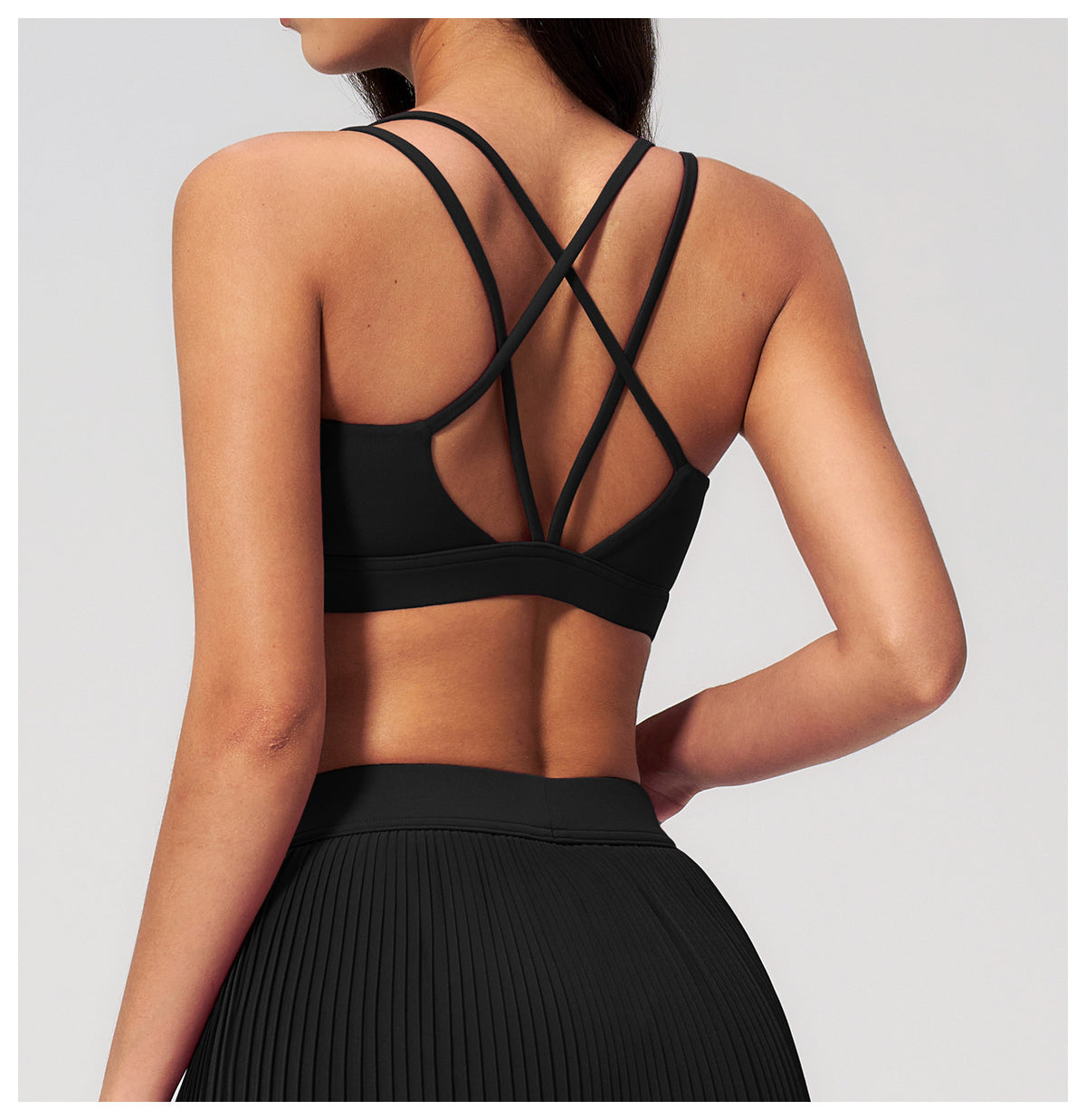 SOLBANA Studio Cutout Back Bra - alternate product view