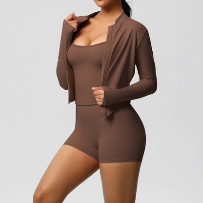 Women's Studio Zip three-piece activewear set