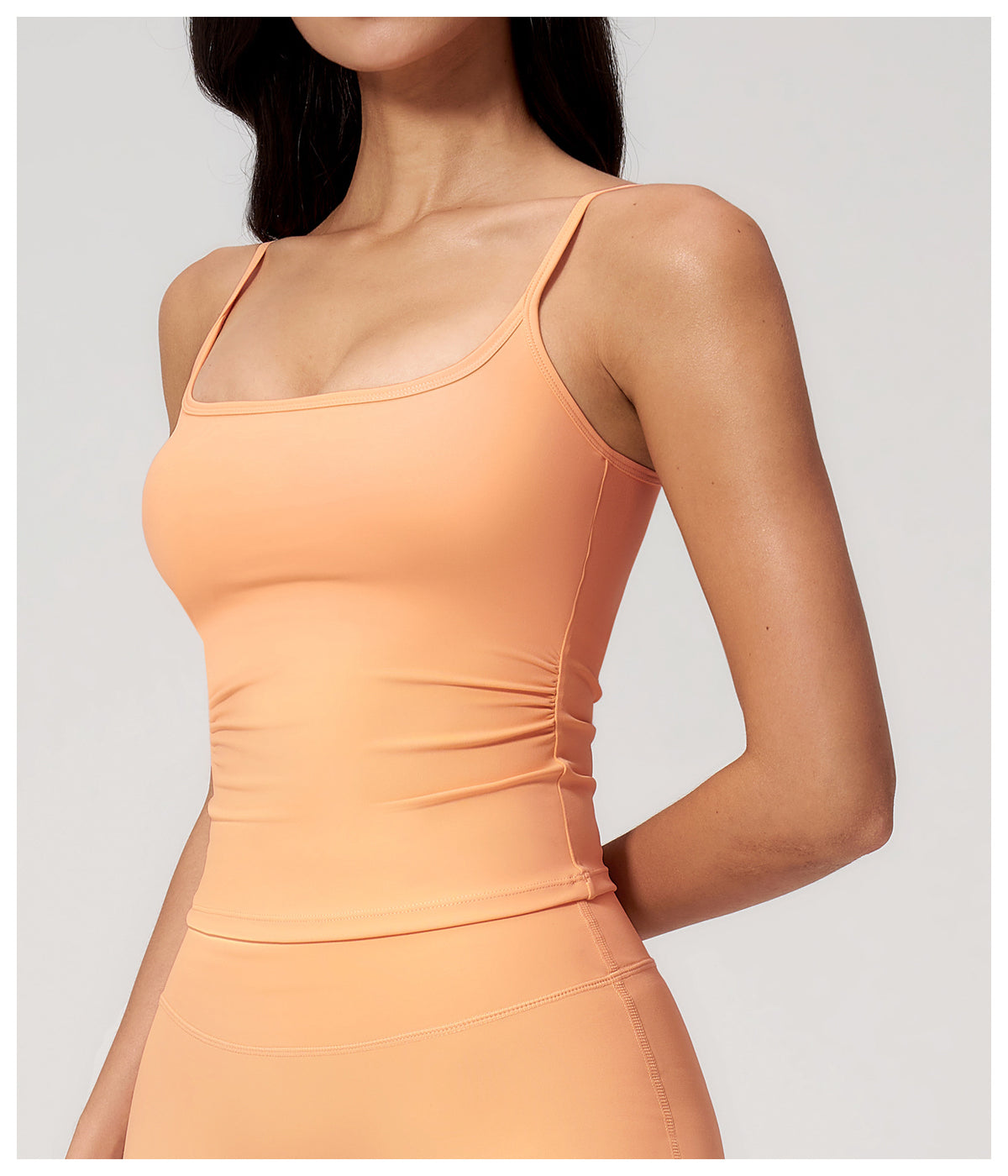 SOLBANA Studio Ruched Tank - alternate product view
