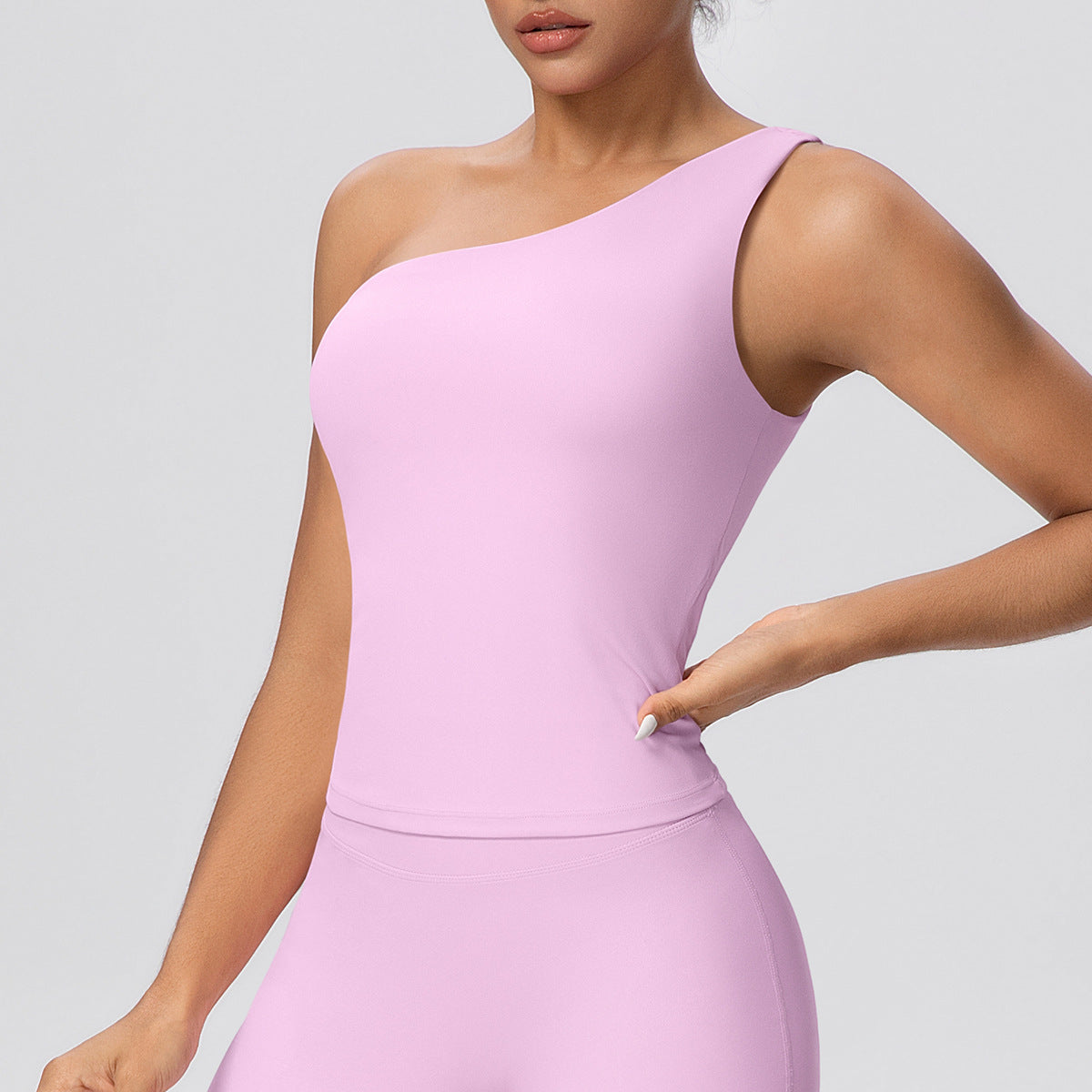 SOLBANA Studio One-Shoulder Tank - alternate product view
