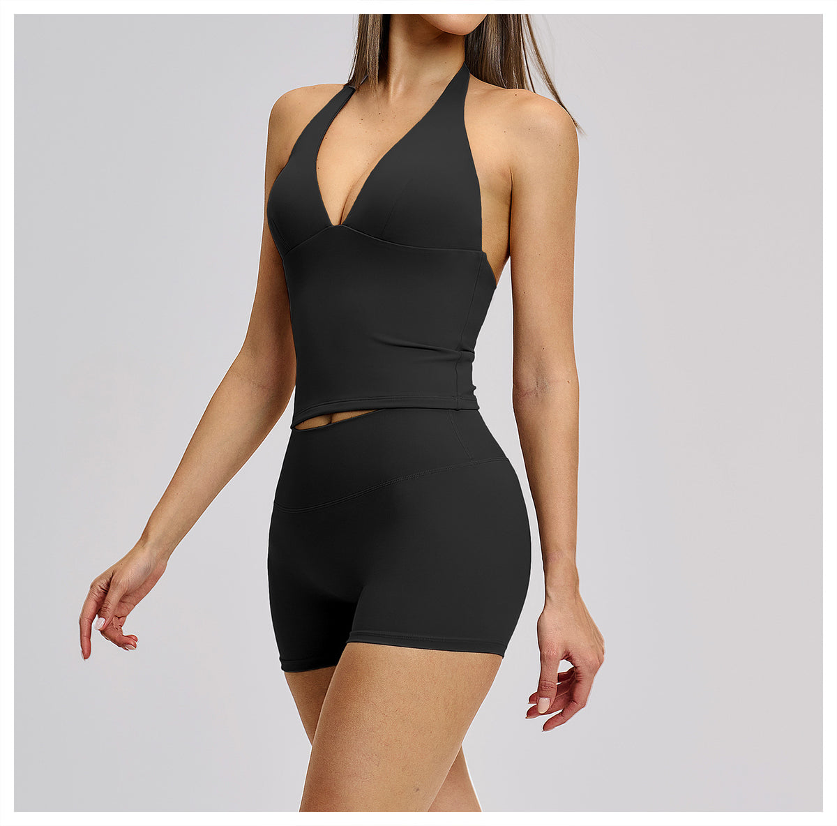 SOLBANA Studio Halter Short Set - alternate product view