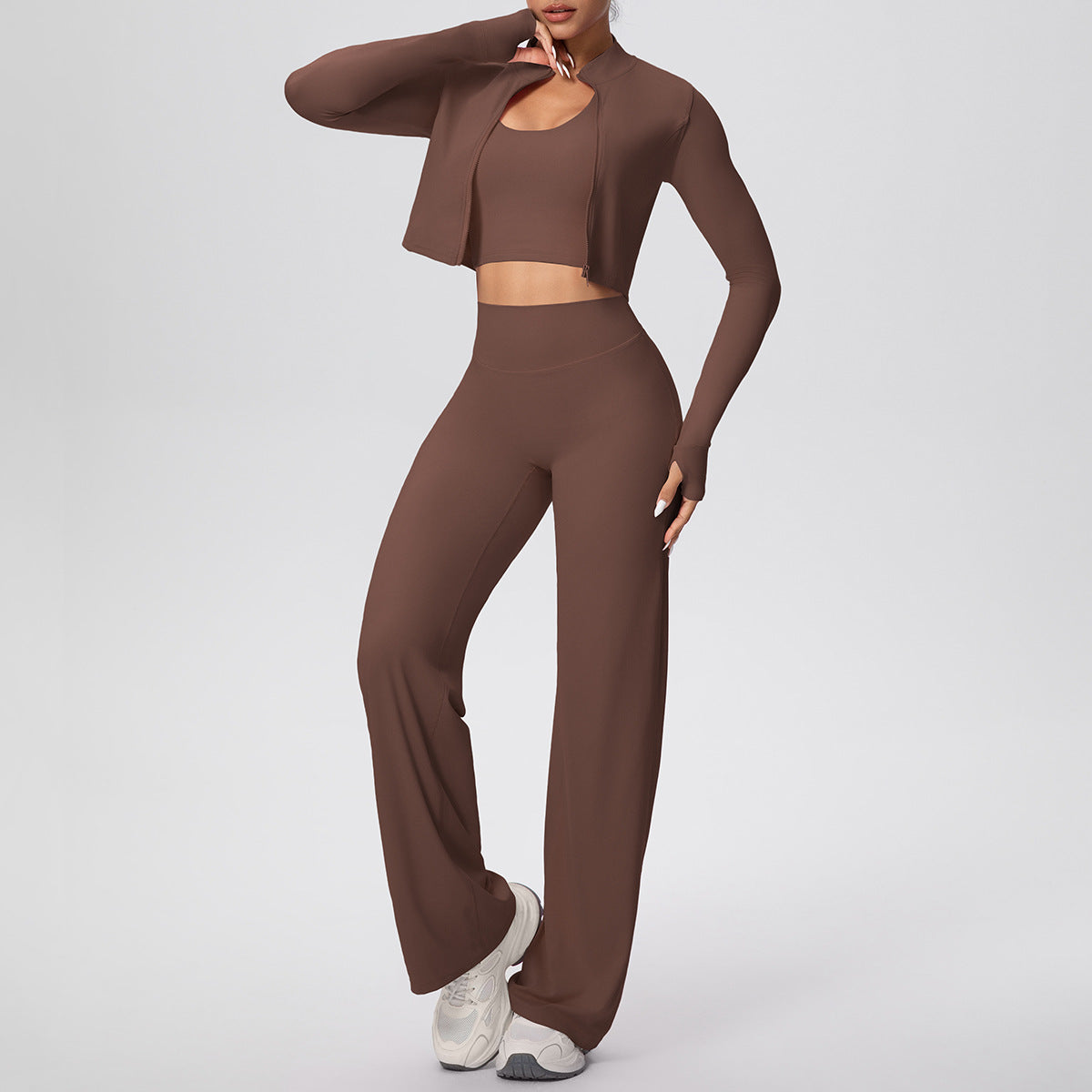 Coast Halter matching three-piece activewear