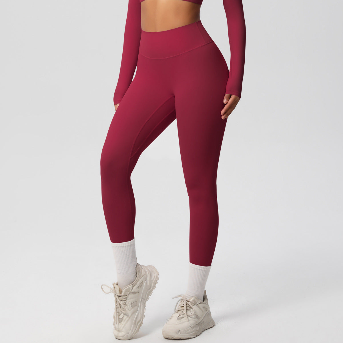 SOLBANA Coast Core Legging in Red