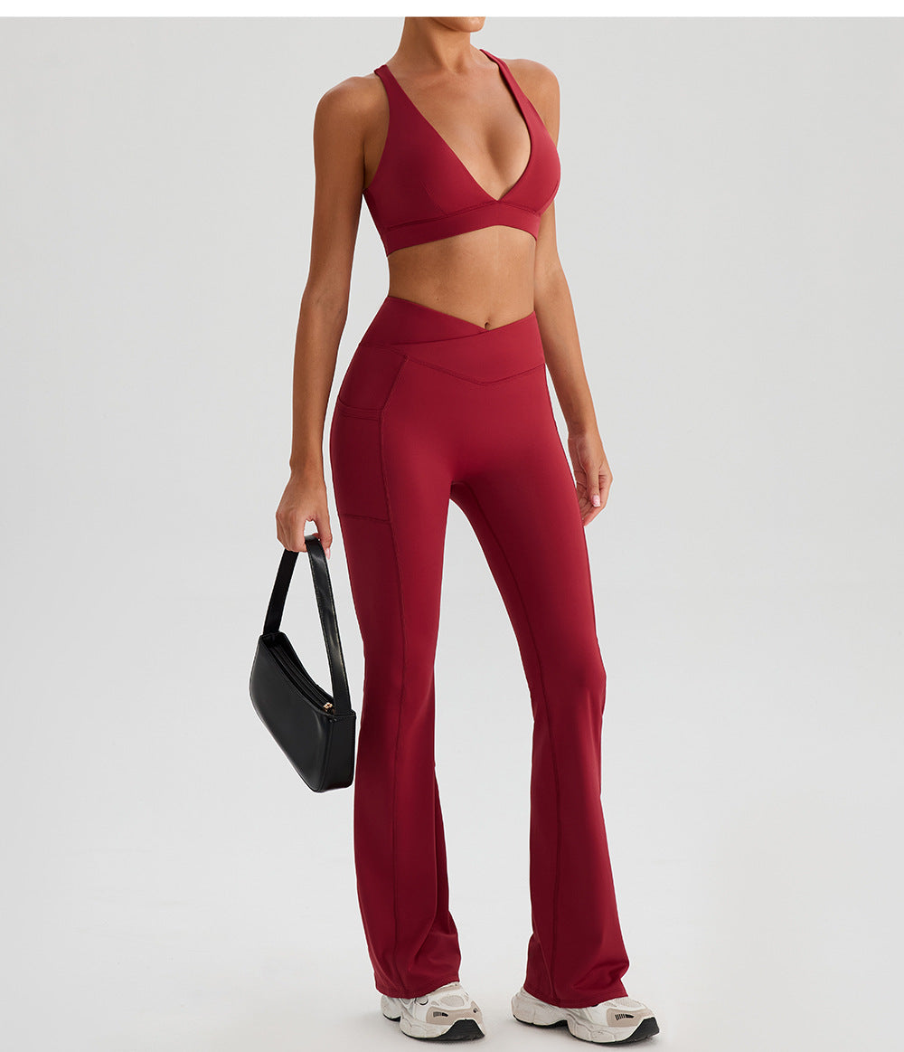 SOLBANA Studio Deep-V Tie Bra - alternate product view