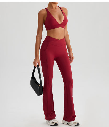 SOLBANA Studio Deep-V Tie Bra - alternate product view