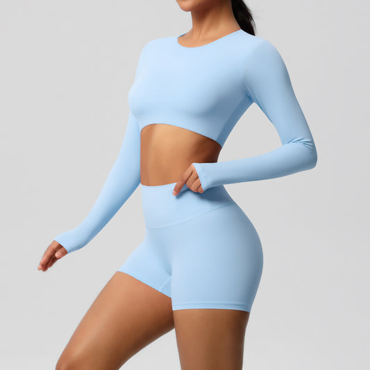 SOLBANA Studio Brushed 2-Piece Short Set