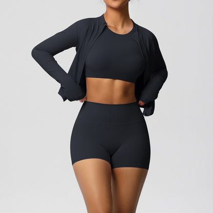 Coast Short-Sleeve matching workout set by SOLBANA