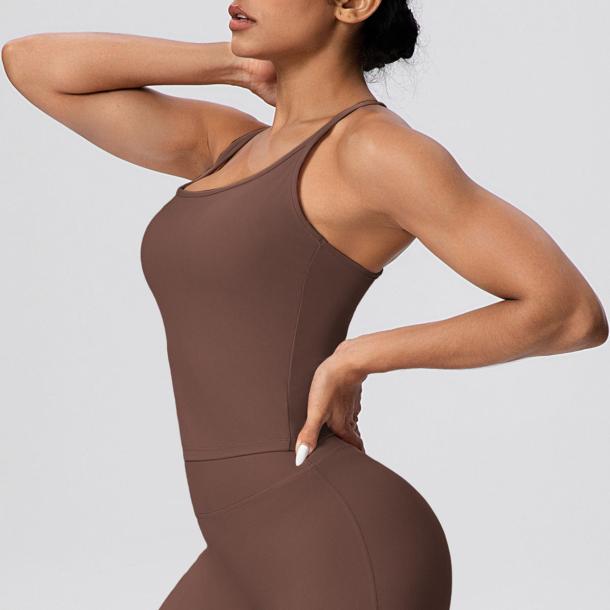 SOLBANA Coast H-Strap Tank - alternate product view