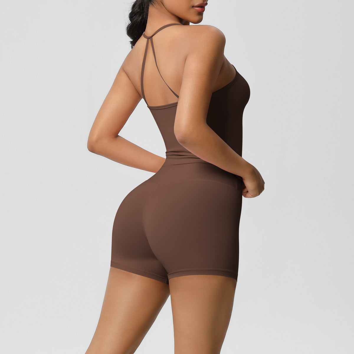 SOLBANA Studio Tie-Back High-Rise Short Set - alternate product view