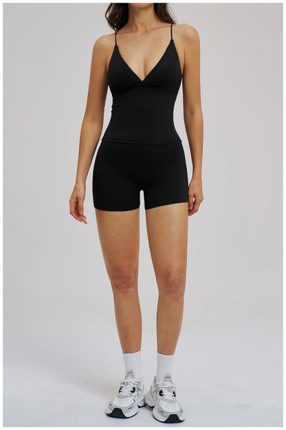 SOLBANA Studio Ruched Short Set - alternate product view