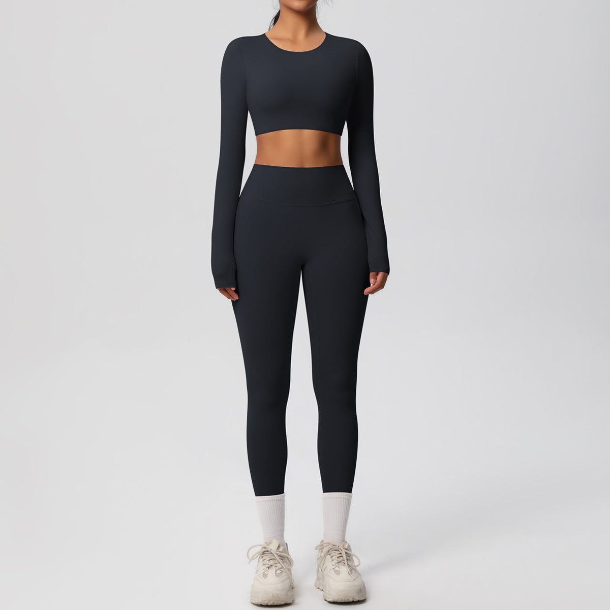SOLBANA Form Long-Sleeve 2-Piece Legging Set - alternate product view