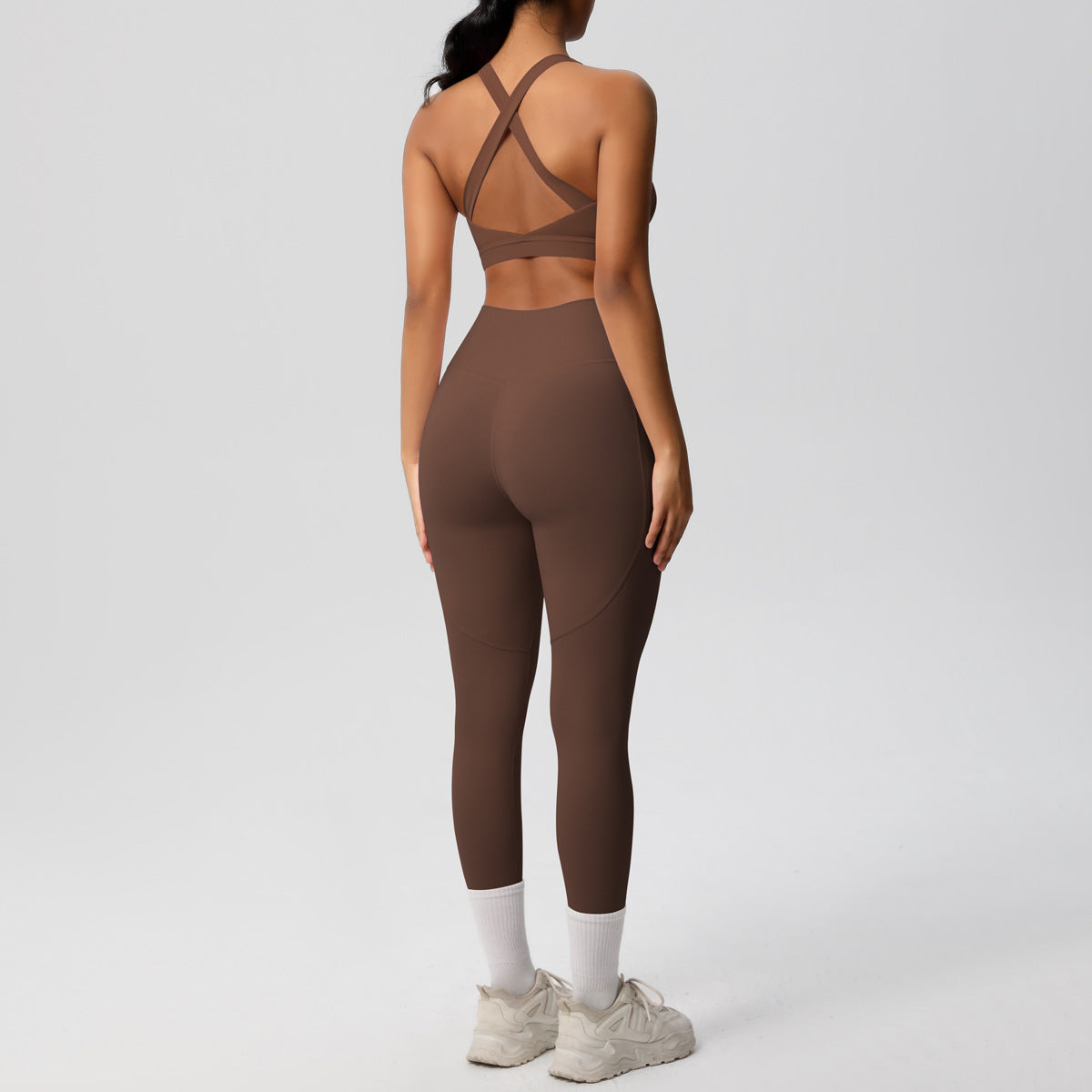 SOLBANA Studio Cutout 2-Piece Legging Set - alternate product view