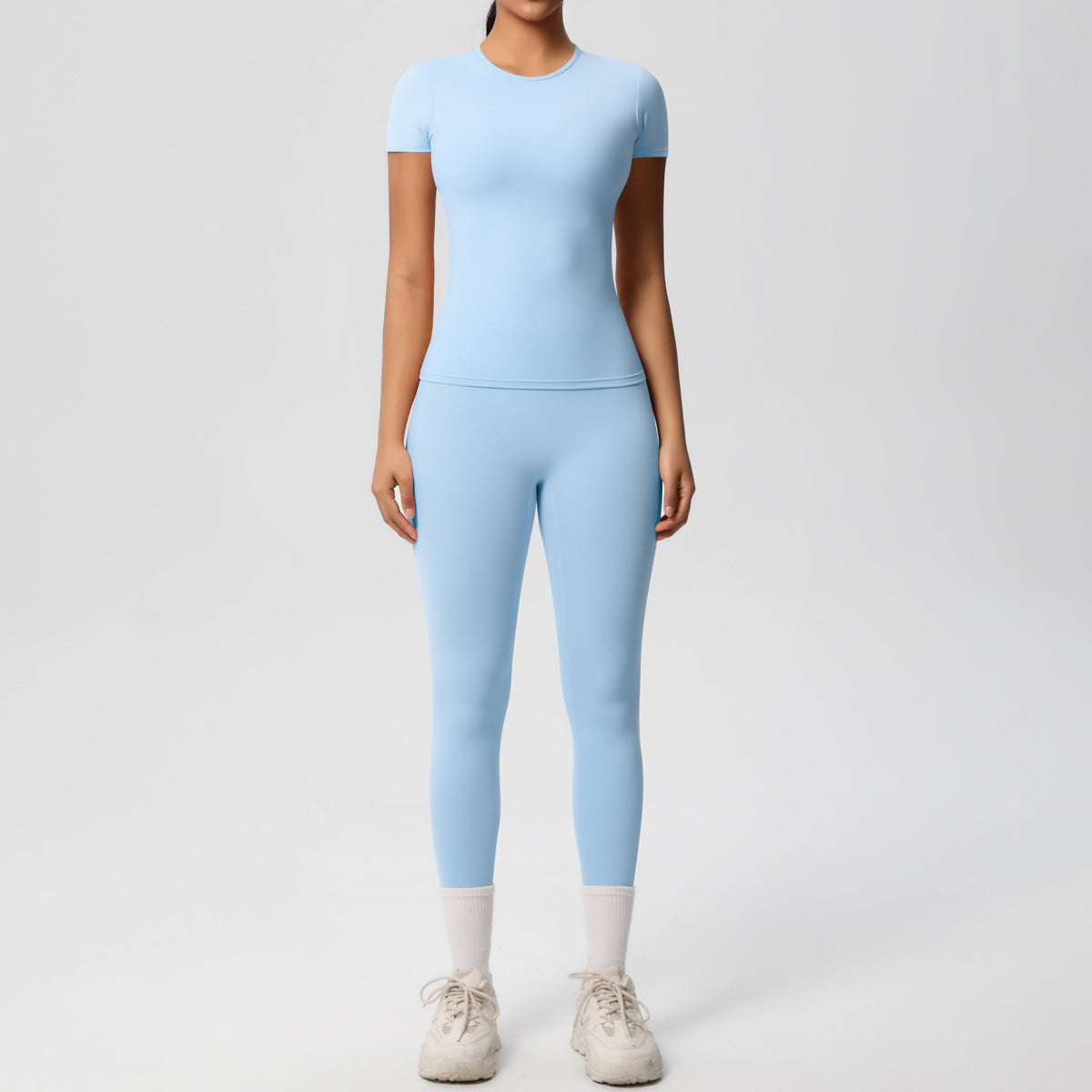 SOLBANA Form Tee 2-Piece Legging Set