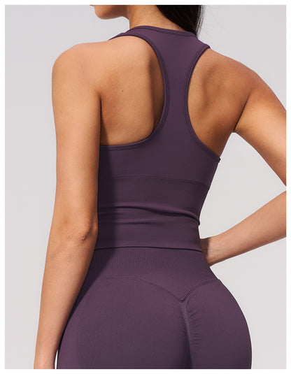 SOLBANA Form Sculpt V-Neck Tank - alternate product view