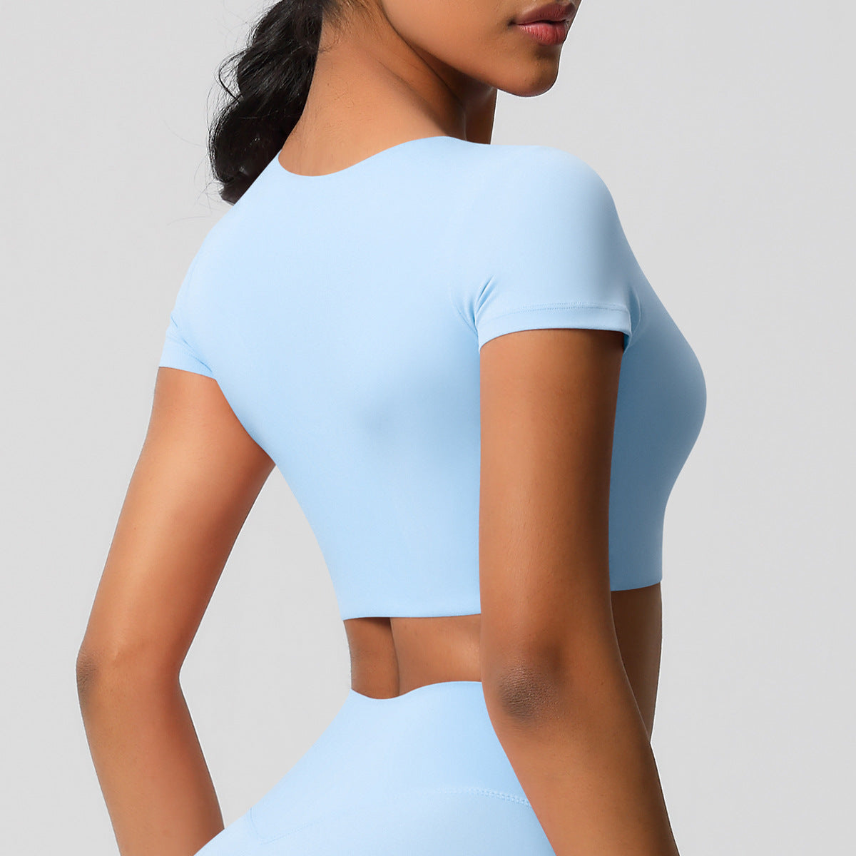 SOLBANA Studio Padded Crop Tee - alternate product view