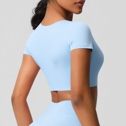 SOLBANA Studio Padded Crop Tee - alternate product view