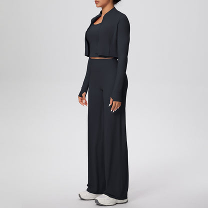 SOLBANA Coast Zip 3-Piece Pant Set - additional view