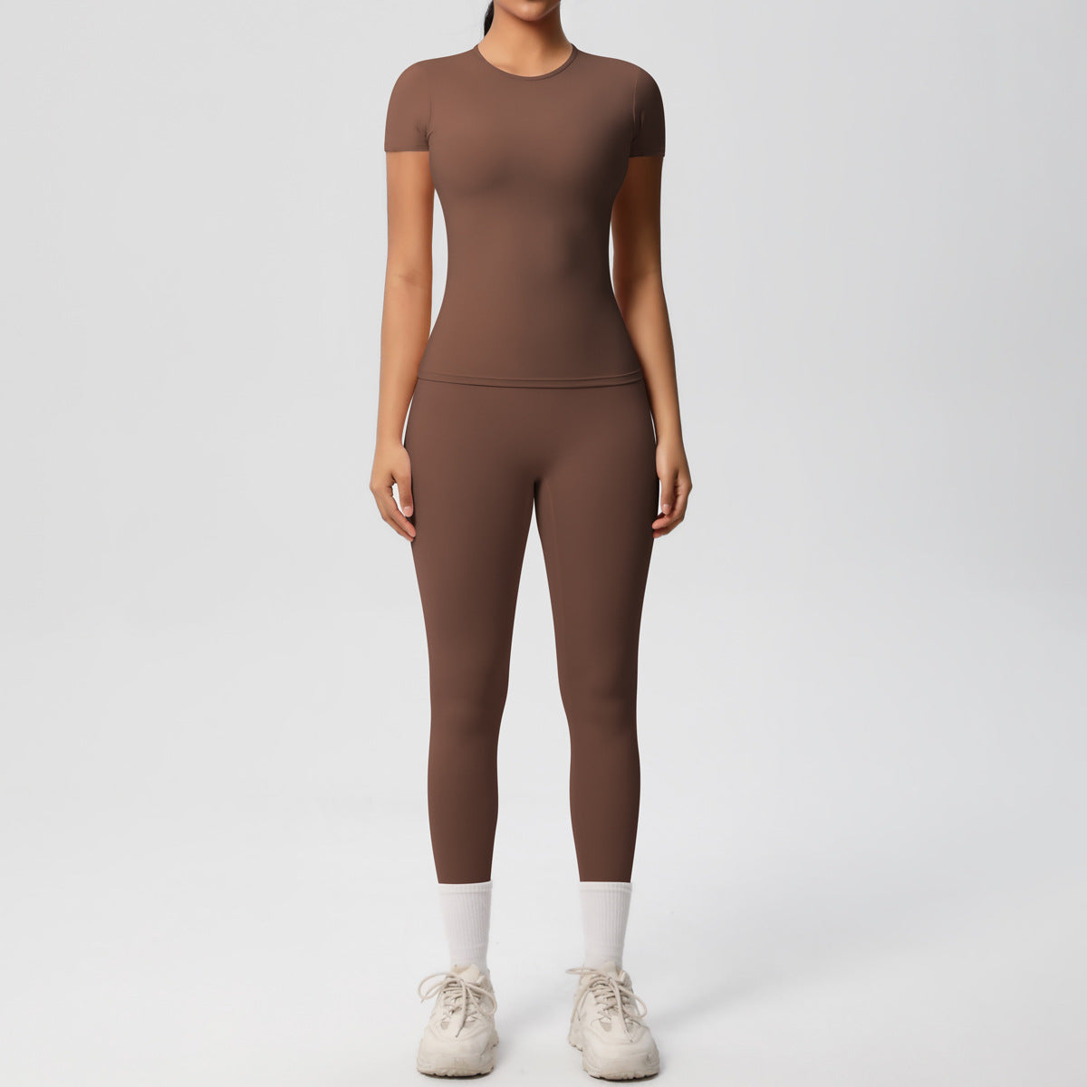 SOLBANA Form Tee 2-Piece Legging Set - alternate product view