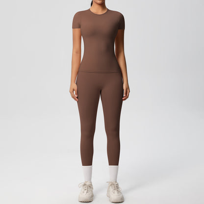SOLBANA Form Tee 2-Piece Legging Set - alternate product view