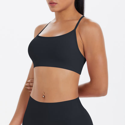 SOLBANA Studio Tie Crossback Bra - alternate product view