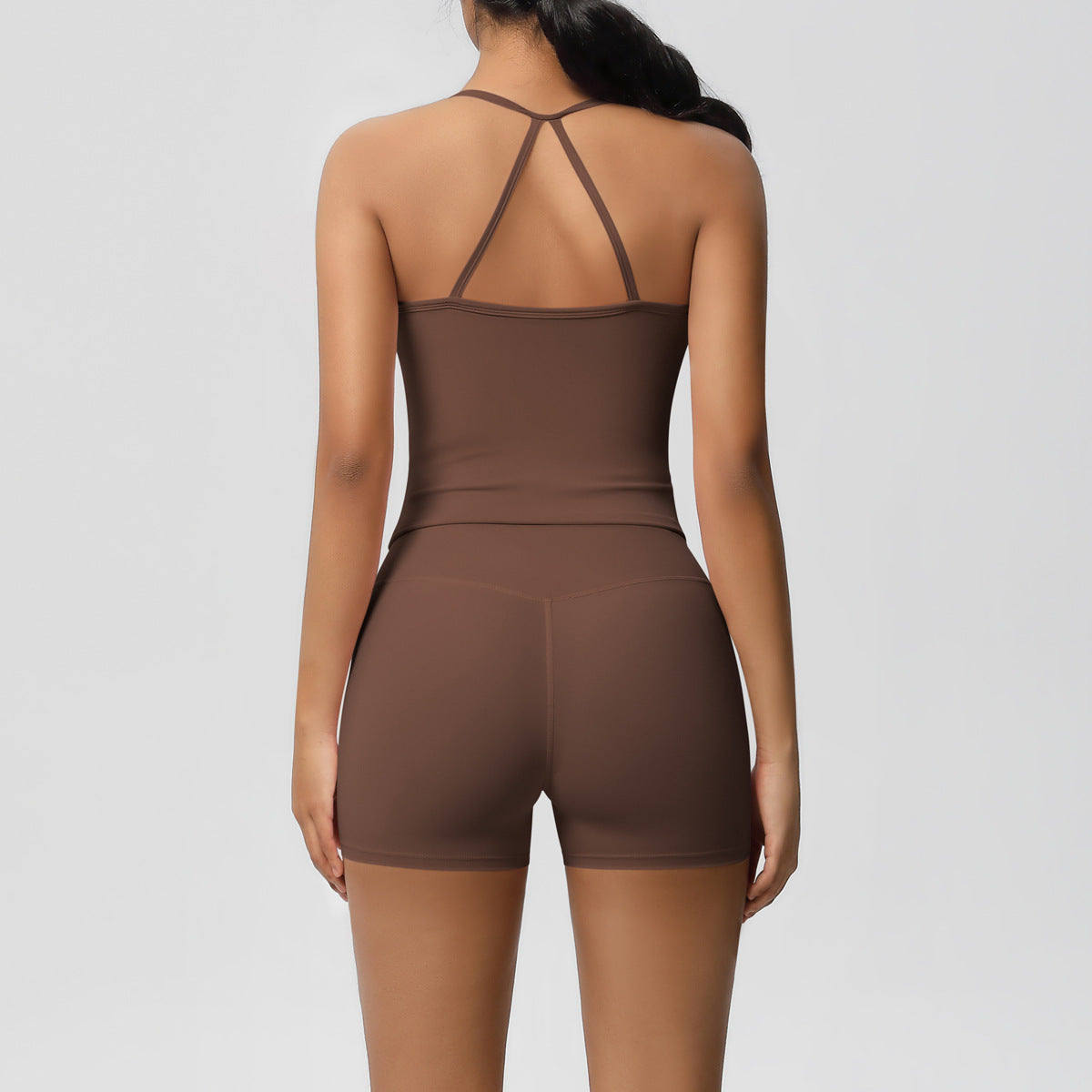 SOLBANA Studio Tie-Back High-Rise Short Set - alternate product view