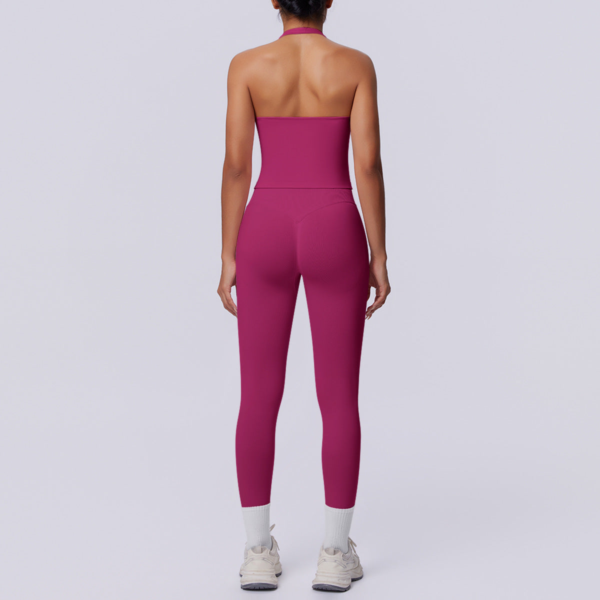 SOLBANA Studio Seamless Halter Set - alternate product view