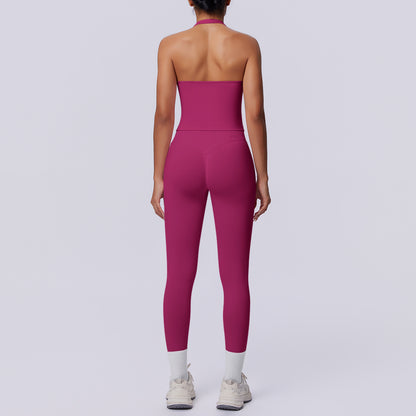 SOLBANA Studio Seamless Halter Set - alternate product view