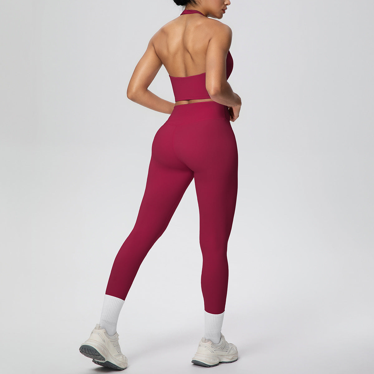 SOLBANA Studio Halter 2-Piece Pant Set - alternate product view