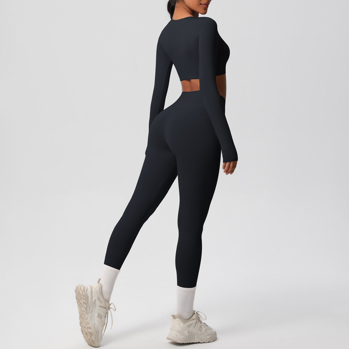 SOLBANA Form Long-Sleeve 2-Piece Legging Set - alternate product view