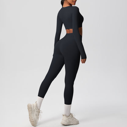 SOLBANA Form Long-Sleeve 2-Piece Legging Set - alternate product view