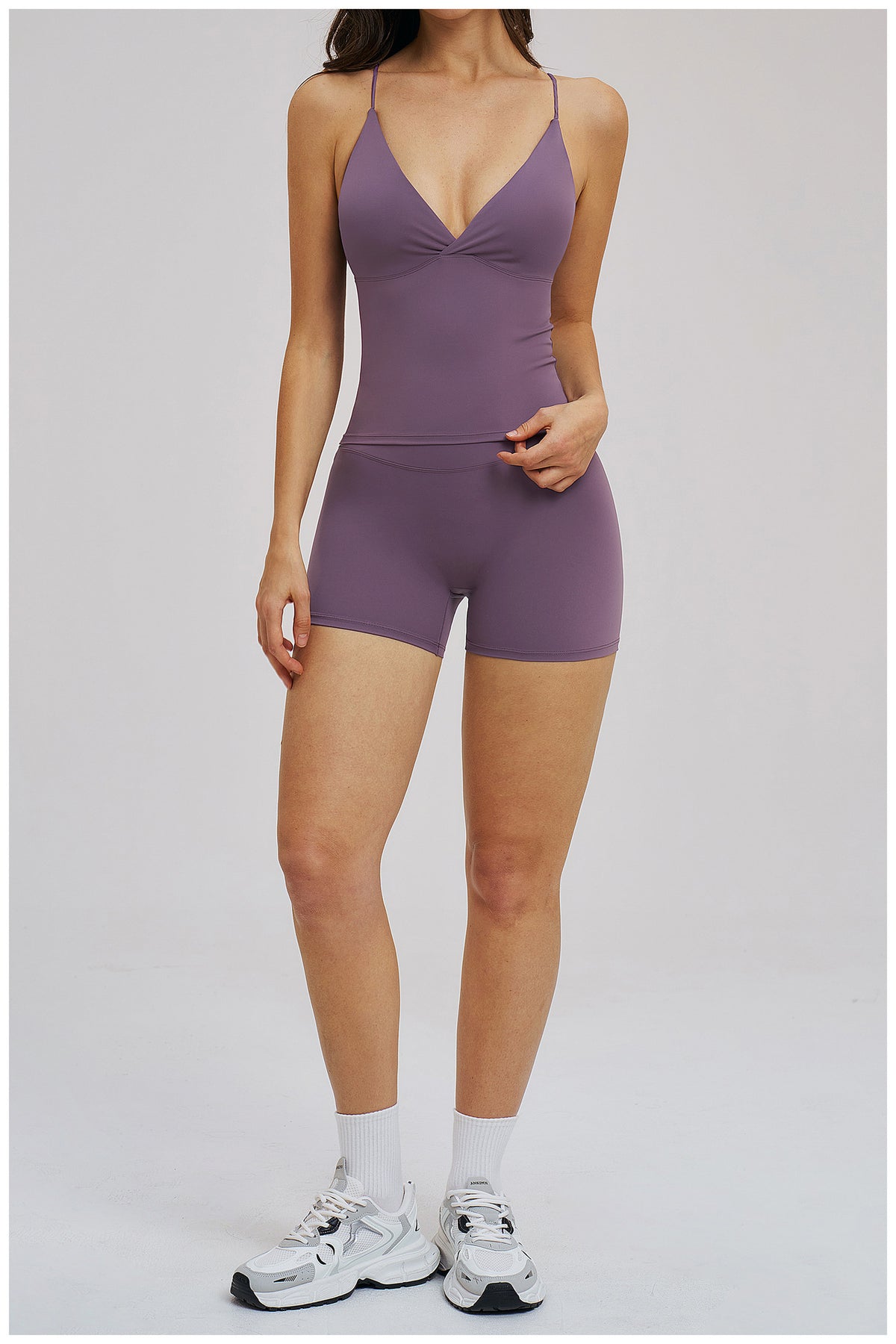 SOLBANA Studio Ruched Short Set - alternate product view