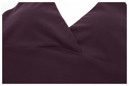 SOLBANA Studio Deep-V Halter 2-Piece Legging Set - alternate product view