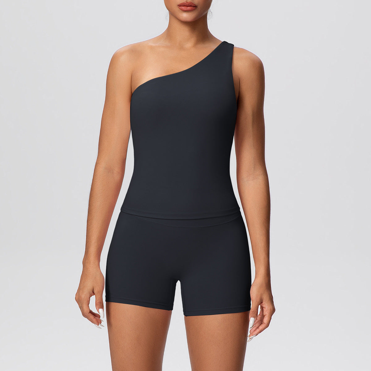 SOLBANA Studio Asymmetric 2-Piece Short Set - alternate product view
