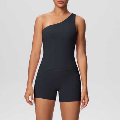 SOLBANA Studio Asymmetric 2-Piece Short Set - alternate product view