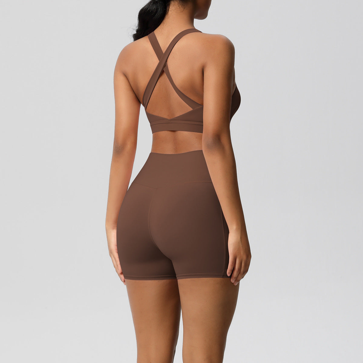 SOLBANA Studio Halter Pocket 2-Piece Short Set - alternate product view