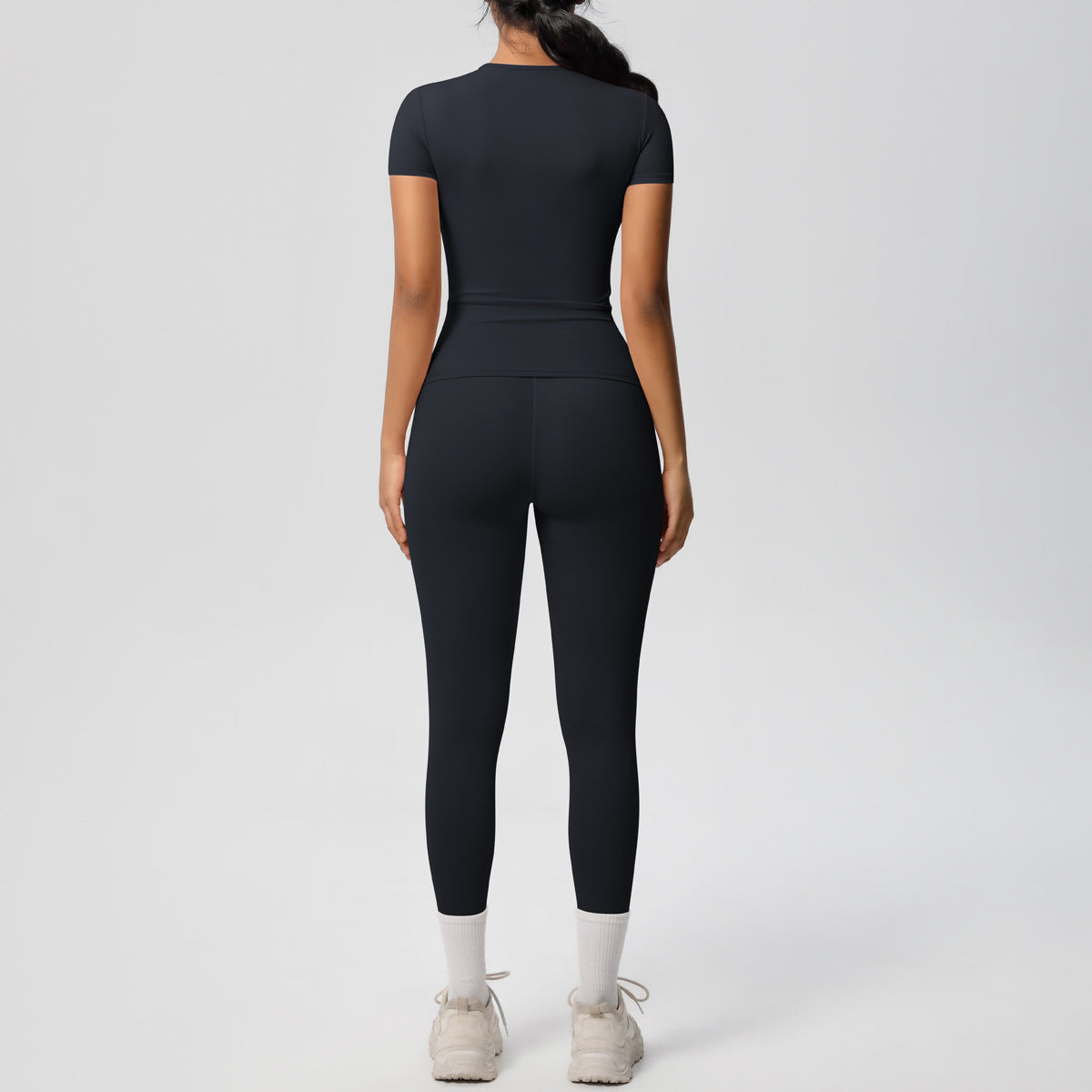 SOLBANA Form Tee 2-Piece Legging Set - alternate product view