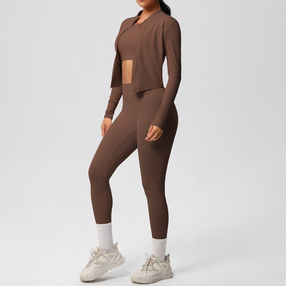 Studio Sculpt Zip women's coordinated studio set