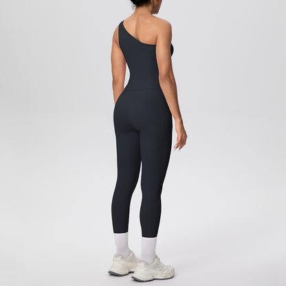 SOLBANA Studio One-Shoulder Legging Set - alternate product view