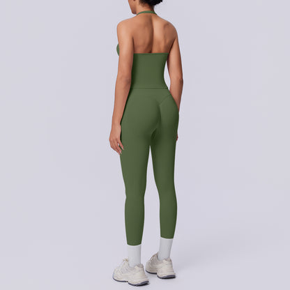SOLBANA Studio Seamless Halter Set - alternate product view