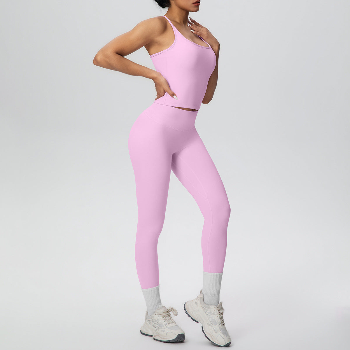 SOLBANA Form H-Back 2-Piece Legging Set - alternate product view