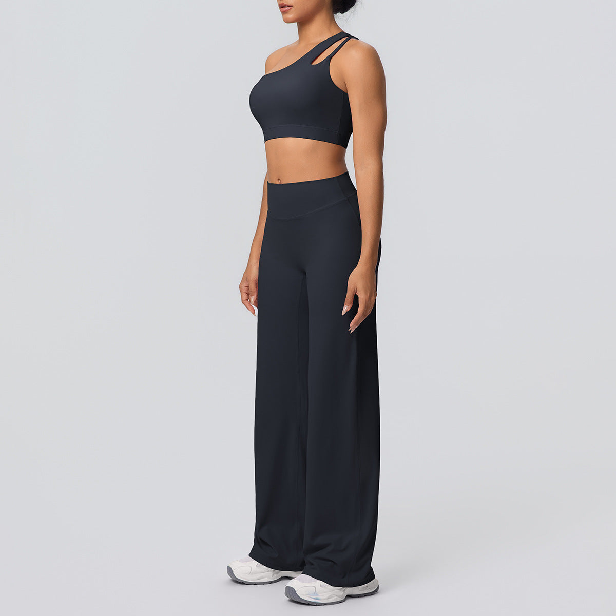 SOLBANA Studio Asymmetric 2-Piece Straight-Pant Set - alternate product view