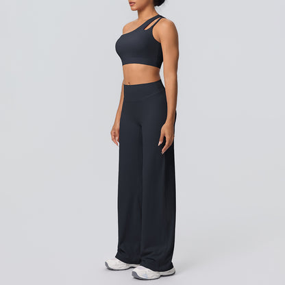 SOLBANA Studio Asymmetric 2-Piece Straight-Pant Set - alternate product view