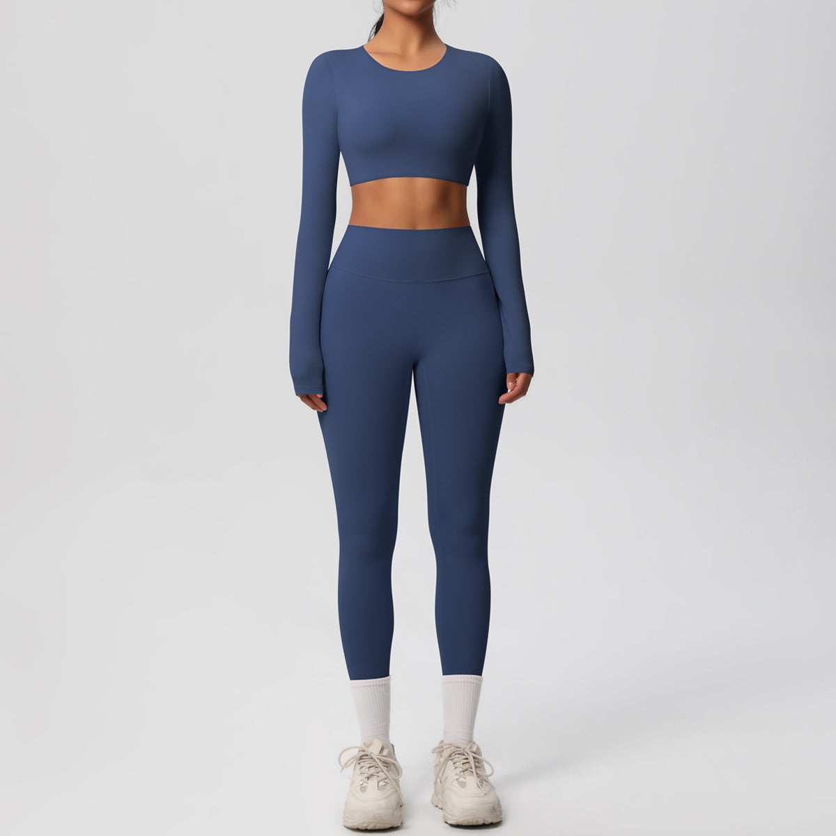 SOLBANA Form Long-Sleeve 2-Piece Legging Set - alternate product view