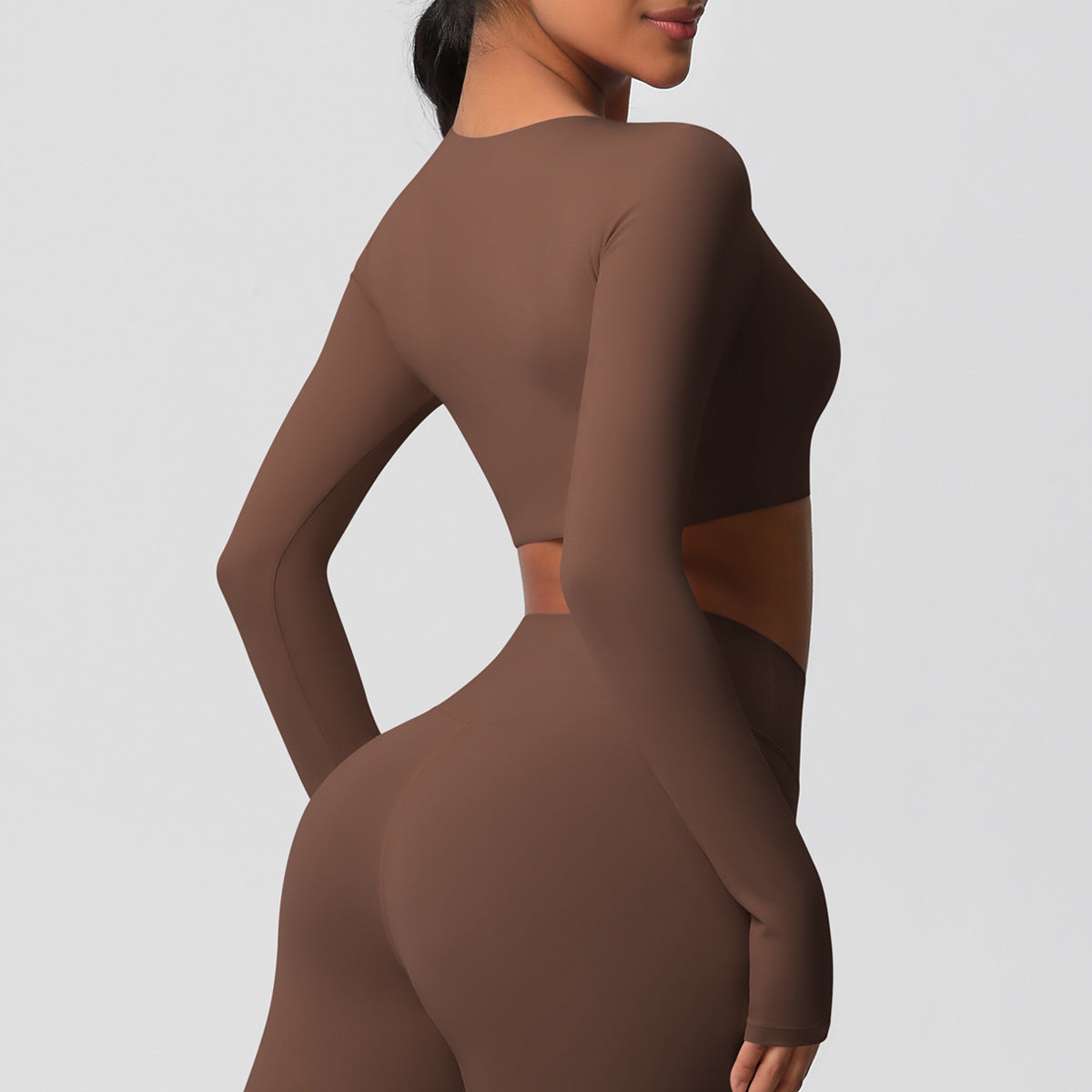 SOLBANA Studio Brushed Sculpt Long Sleeve - alternate product view