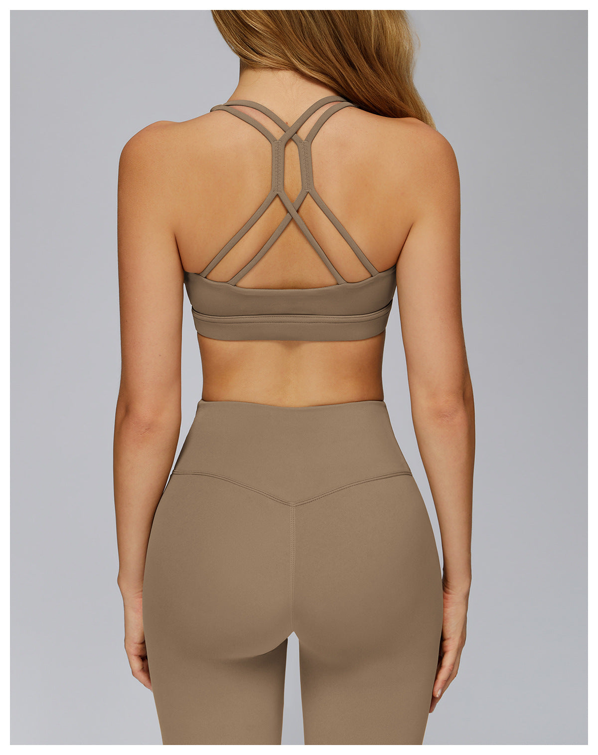 SOLBANA Studio Crossback Cutout Bra - alternate product view